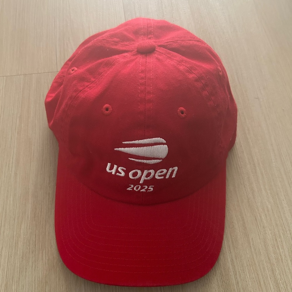 US Open Red Baseball Hat
